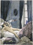 Giovanni Giacomo Casanova Italian Adventurer, He Finds Zeroli Asleep-Auguste Leroux-Art Print