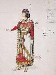 Costume Sketch for Ethiopian Prisoner-Auguste Mariette-Giclee Print