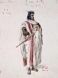 Costume Sketch for Ethiopian Prisoner-Auguste Mariette-Giclee Print