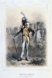 Drum Major of the Grenadiers-À-Pied, 1859-Auguste Raffet-Giclee Print