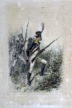 Drum Major of the Grenadiers-À-Pied, 1859-Auguste Raffet-Giclee Print