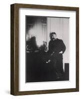 Auguste Renoir and Stephane Mallarme-Edgar Degas-Framed Giclee Print