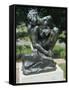 Auguste Rodin Sculpture in the Hirshhorn Sculpture Garden, Washington D.C., USA-Hodson Jonathan-Framed Stretched Canvas