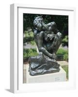 Auguste Rodin Sculpture in the Hirshhorn Sculpture Garden, Washington D.C., USA-Hodson Jonathan-Framed Photographic Print