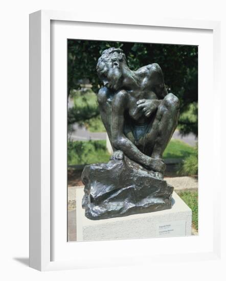 Auguste Rodin Sculpture in the Hirshhorn Sculpture Garden, Washington D.C., USA-Hodson Jonathan-Framed Photographic Print