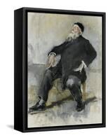 Auguste Rodin-Henry Tonks-Framed Stretched Canvas