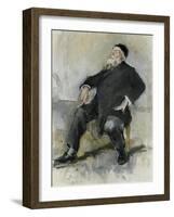 Auguste Rodin-Henry Tonks-Framed Giclee Print