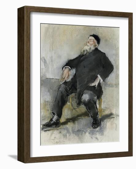 Auguste Rodin-Henry Tonks-Framed Giclee Print