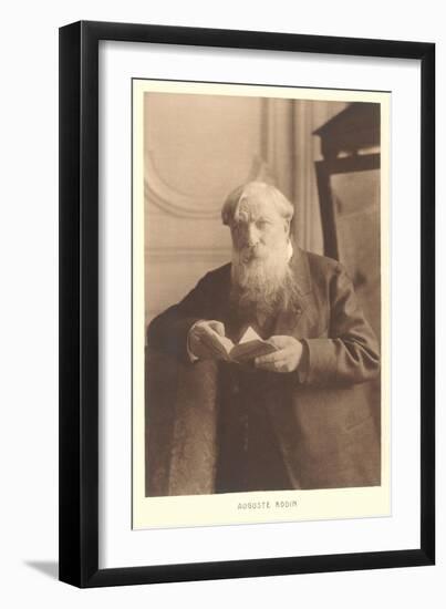 Auguste Rodin-null-Framed Art Print