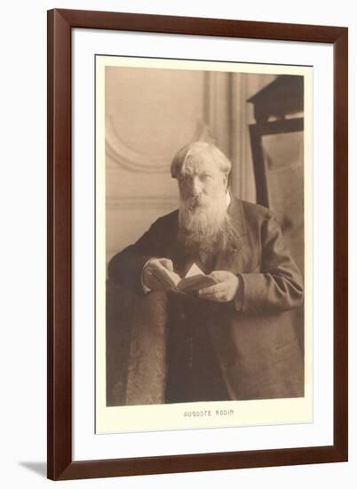 Auguste Rodin-null-Framed Art Print