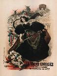 Advertising Poster.Moulin De La Galette-Auguste Roedel-Framed Stretched Canvas