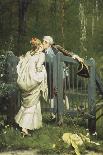 The Kiss-Auguste Serrure-Stretched Canvas