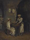 Kitchen Scene-Auguste Theodule Ribot-Giclee Print