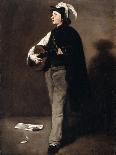 The Mandoline Player, 1862-Auguste Theodule Ribot-Giclee Print