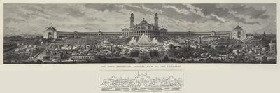 The Paris Exhibition, General View of the Trocadero-Auguste Victor Deroy-Framed Giclee Print