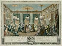 Le Bal Pare a Monsieur De Villemorien Fila, Engraved by L. Provost-Augustin De Saint-aubin-Giclee Print