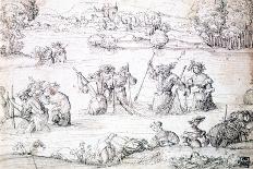 The Chase, C1513-1553-Augustin Hirschvogel-Giclee Print