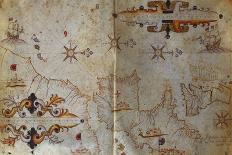 Portolan Atlas of the Mediterranean-Augustin Roussin-Giclee Print