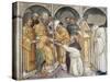 Augustine Being Ordained as Priest by Bishop Valerius, Scene from Life of Saint Augustine-Ottaviano Nelli-Stretched Canvas