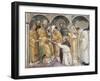 Augustine Being Ordained as Priest by Bishop Valerius, Scene from Life of Saint Augustine-Ottaviano Nelli-Framed Giclee Print