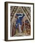 Augustine Being Taken to School by Saint Monica, Scene from Life of Saint Augustine, 1420-1425-Ottaviano Nelli-Framed Giclee Print