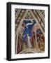 Augustine Being Taken to School by Saint Monica, Scene from Life of Saint Augustine, 1420-1425-Ottaviano Nelli-Framed Giclee Print