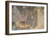 Augustine Returning to Carthage, Scene from Life of Saint Augustine, 1420-1425-Ottaviano Nelli-Framed Giclee Print