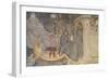 Augustine Returning to Carthage, Scene from Life of Saint Augustine, 1420-1425-Ottaviano Nelli-Framed Giclee Print