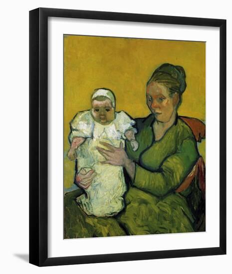 Augustine Roulin with Her Baby-Vincent van Gogh-Framed Art Print