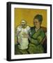 Augustine Roulin with Her Baby-Vincent van Gogh-Framed Art Print