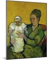 Augustine Roulin with Her Baby-Vincent van Gogh-Mounted Art Print