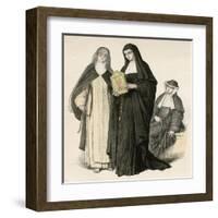 Augustinian Nuns-null-Framed Art Print