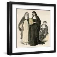 Augustinian Nuns-null-Framed Art Print