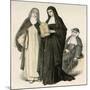 Augustinian Nuns-null-Mounted Art Print