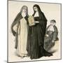 Augustinian Nuns-null-Mounted Art Print