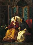 Lorenzo De' Medici's Confession-Augusto Tominz-Stretched Canvas
