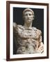 Augustus (61 Bc-14 Ad). First Roman Emperor, Marble Statue of Augustus of Prima Porta (1st Century)-Prisma Archivo-Framed Photographic Print