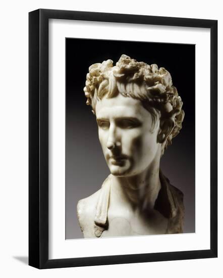 Augustus, 63 BC-14 AD, Roman emperor-null-Framed Premium Photographic Print