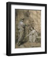 Augustus and Cleopatra, 1759-Anton Raphael Mengs-Framed Giclee Print