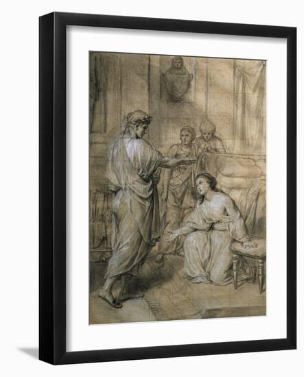 Augustus and Cleopatra, 1759-Anton Raphael Mengs-Framed Giclee Print