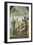 Augustus and Sibyl, 1528-Baldassare Peruzzi-Framed Giclee Print