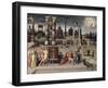 Augustus and the Tiburtine Sibyl, 16th century-Antoine Caron-Framed Giclee Print