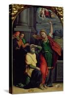 Augustus and the Tiburtine Sibyl-Benvenuto Tisi Da Garofalo-Stretched Canvas