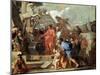 Augustus before the Tomb of Alexander the Great, 17th Century-Sébastien Bourdon-Mounted Giclee Print