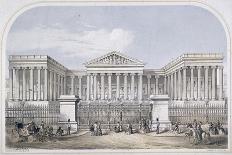 Exterior of the South Temple, Ebsamboul, Nubia, C1850-Augustus Butler-Giclee Print