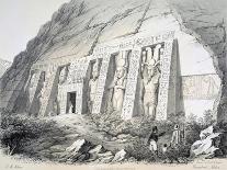 Exterior of the South Temple, Ebsamboul, Nubia, C1850-Augustus Butler-Giclee Print