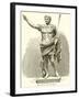 Augustus Caesar. (Found at Pompeii)-null-Framed Giclee Print