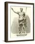 Augustus Caesar. (Found at Pompeii)-null-Framed Giclee Print