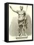 Augustus Caesar. (Found at Pompeii)-null-Framed Stretched Canvas