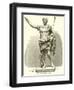 Augustus Caesar. (Found at Pompeii)-null-Framed Giclee Print